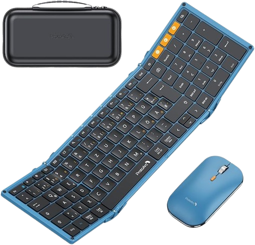 ProtoArc XKM01 Klappbare Tastatur mit Maus