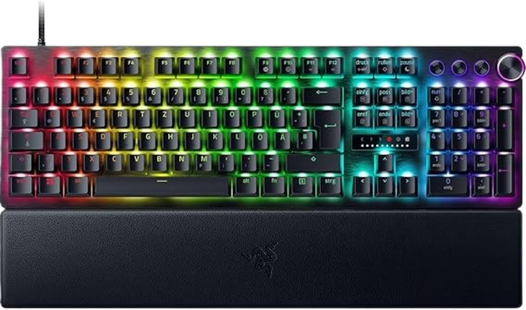 Razer Huntsman V3 Pro - Analoges optisches E-Sport-Keyboard Snap Tap & Rapid Trigger